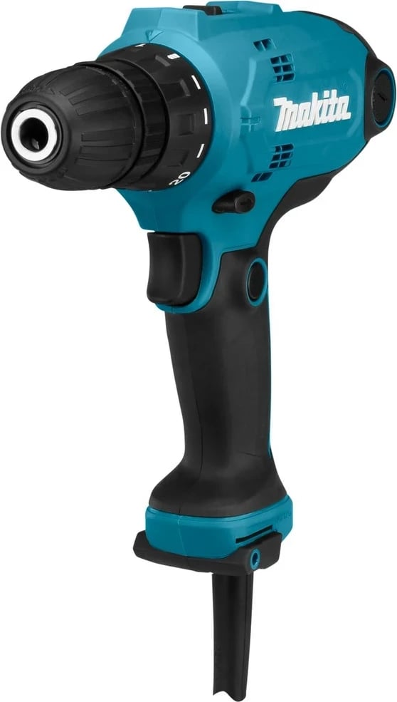 Vidafiks Makita DF0300, 1500 RPM, pa çelës, 1.2 kg, zi/blu
