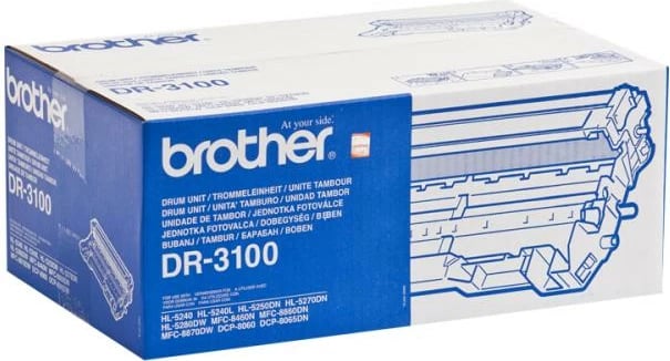 Njësi tamburi Brother DR-3100 për HL-5240, deri 24,000 faqe, e zezë