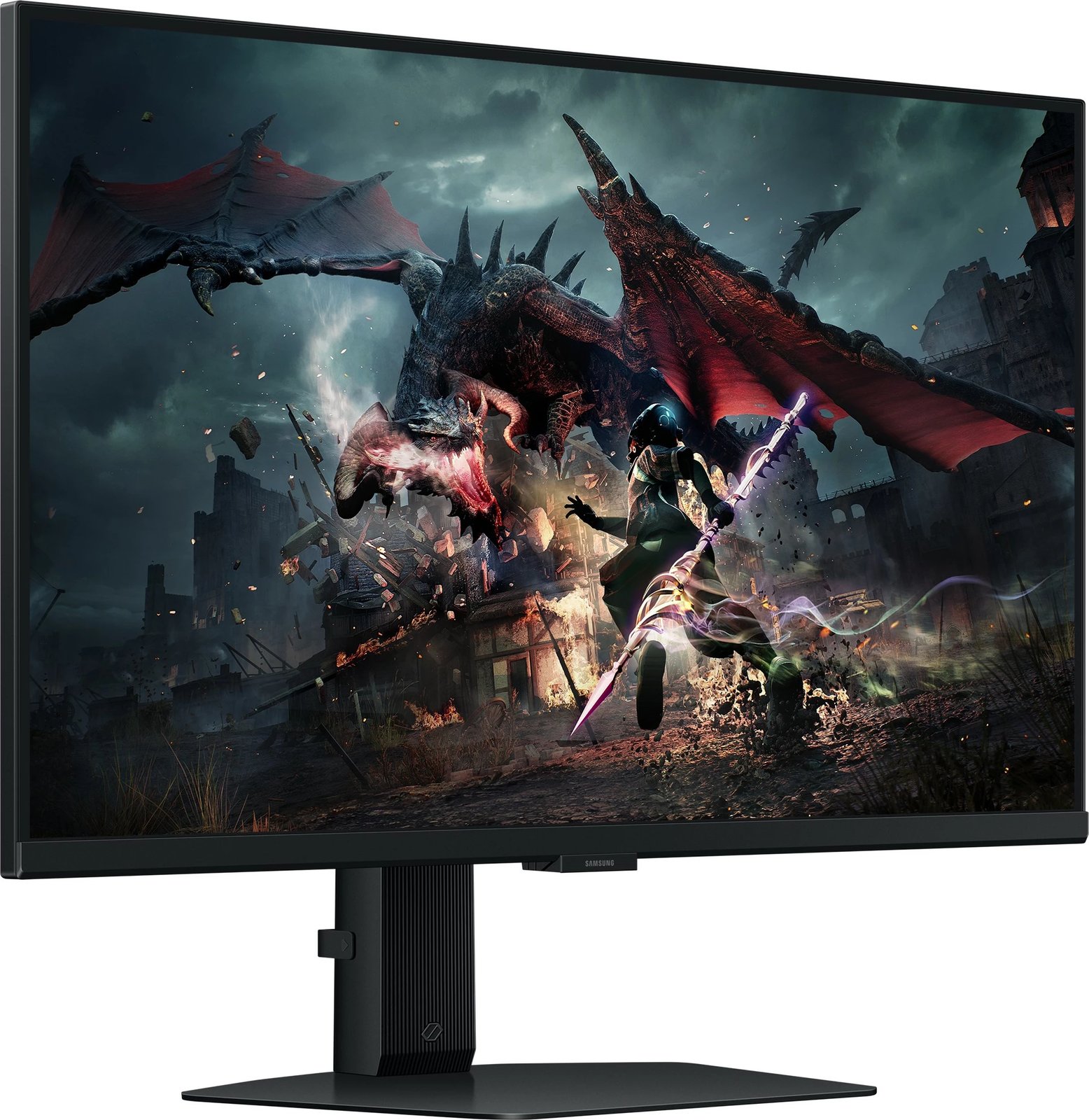 Gaming Monitor Samsung Odyssey G5 S27DG500EU, 27", QHD, LCD, 180Hz