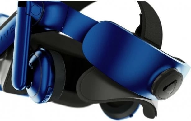 Syze VR HTC Vive Pro 2 Full Kit, 3.5", 4896x2448, me kontrollera dhe stacione baze, zi/blu