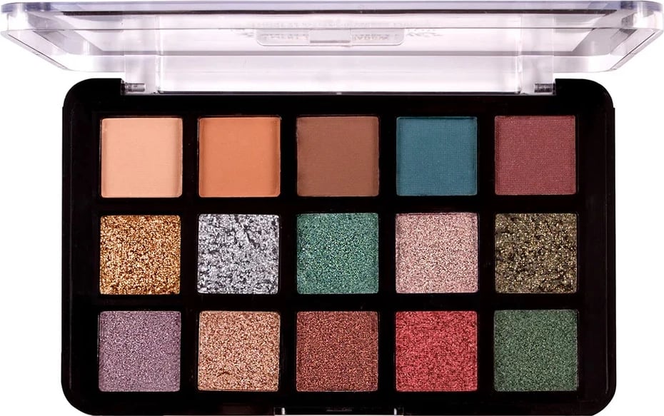 Paletë për sy J.Cat Beauty Dia & Noche Tri-Element 102 Noche për femra 16g