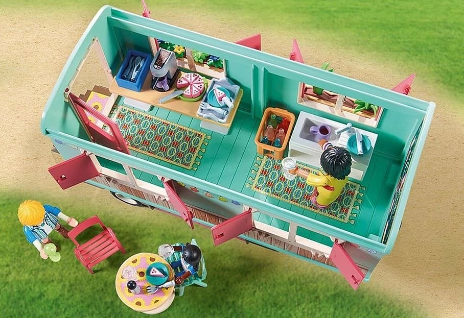 Set figurina Playmobil Country Cozy Wagon Café 71441, 145 pjesë