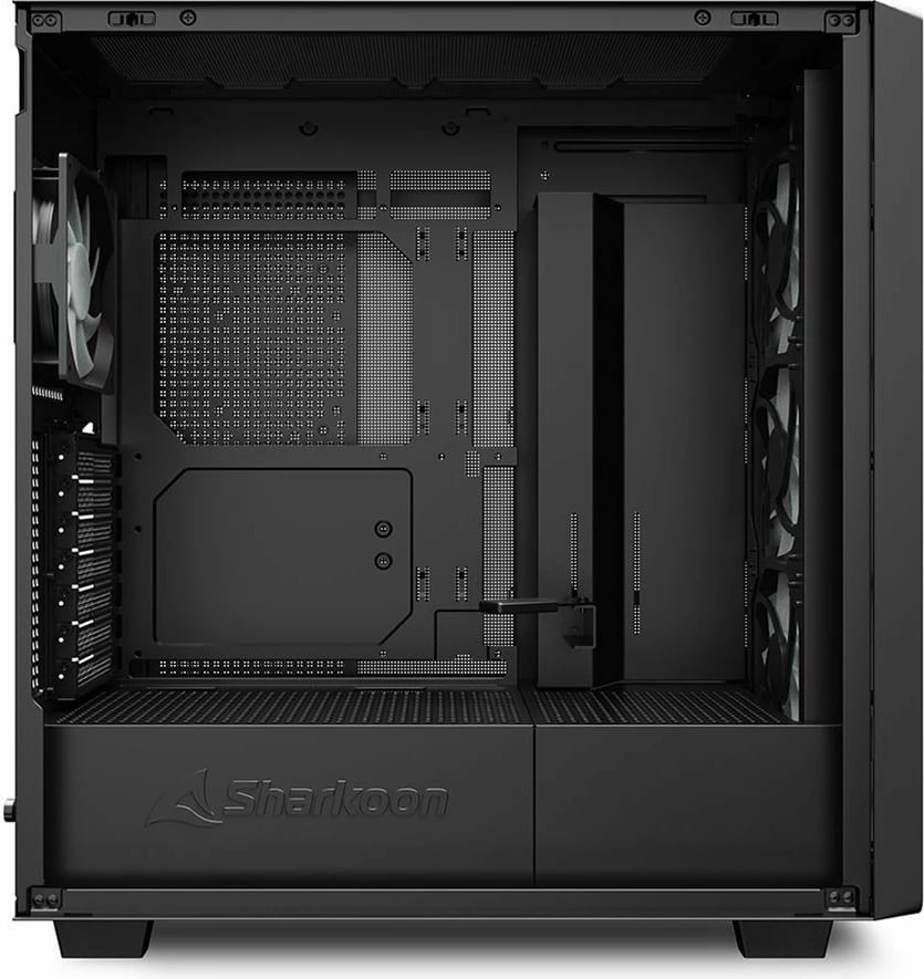Kasë Sharkoon Rebel C70M RGB midi tower, e zezë