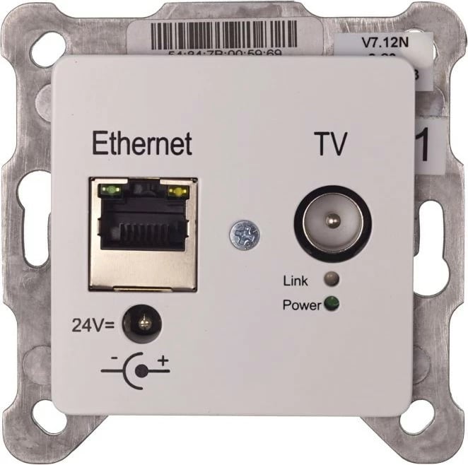 Kasë ALLNET Punkt-zu-Punkt Coax 8 Port Master, EOC 200, ALL-GHN108S-200-UP-Dose