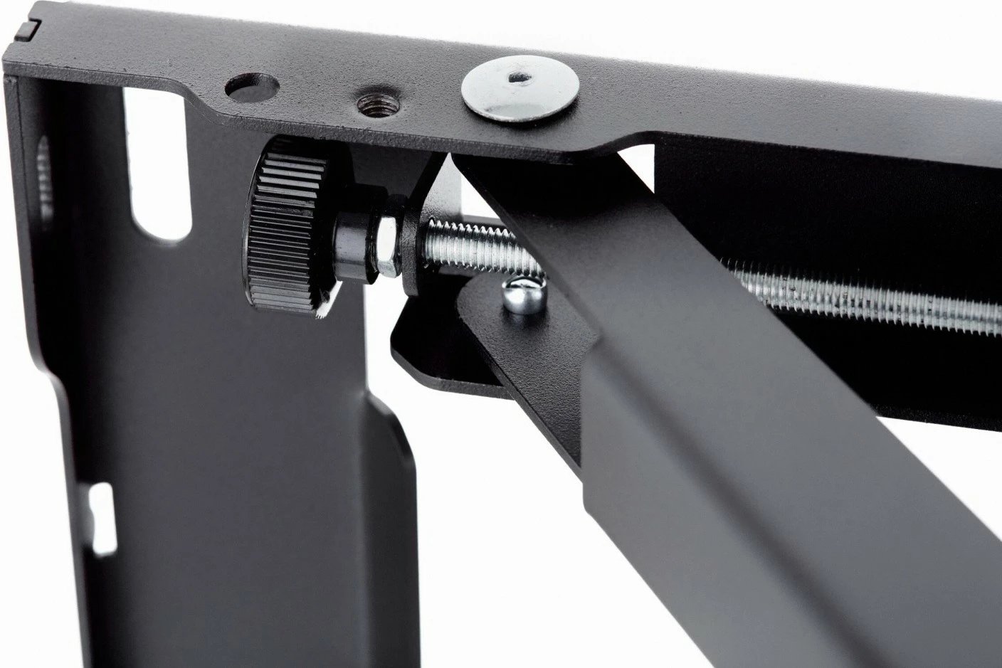 Mbajtëse muri për video wall Edbak VWPOP65-L, për monitorë 42-65", VESA 100x100-600x400, e zezë