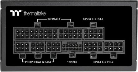 Kasë Thermaltake ToughPower SFX, 850W, Modular, 80 PLUS Platinum, e zezë