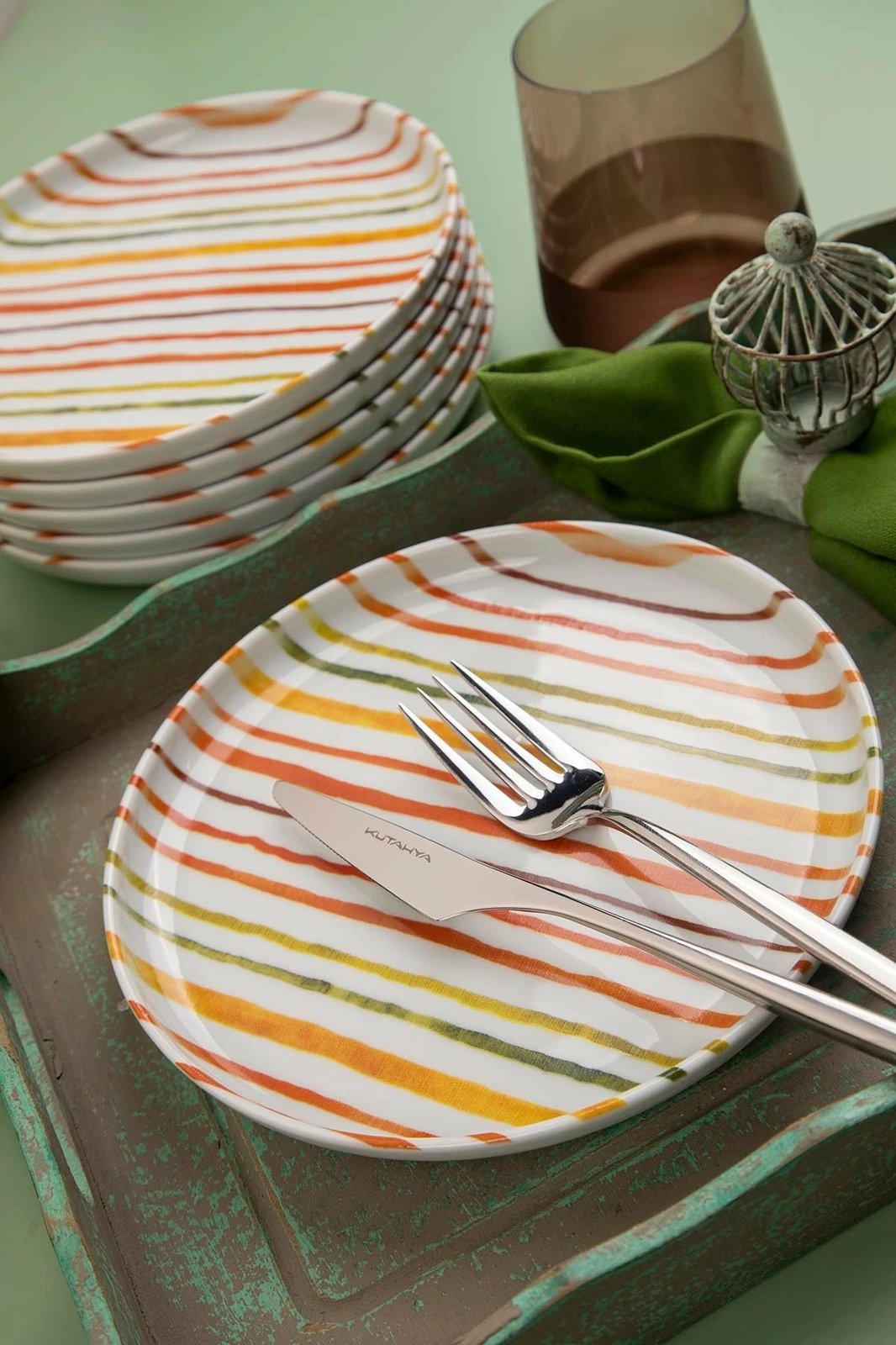 Set për shërbim torte (6 copa), Hermia Concept, NNMOD19DUS880712