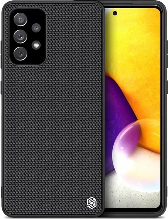 Mbështjellës Nillkin Textured Case për Samsung Galaxy A72 4G, i zi