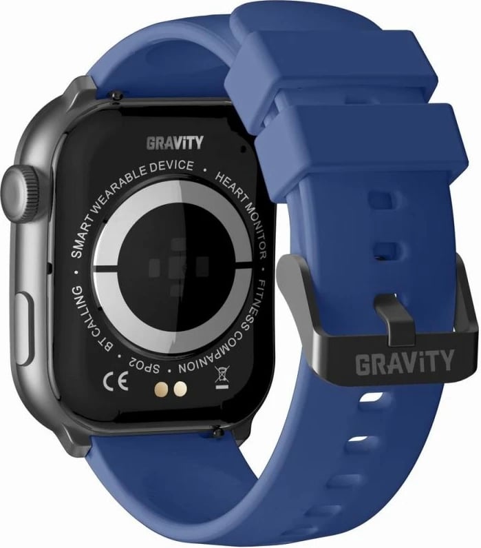 Smartwatch për meshkuj Gravity, zi