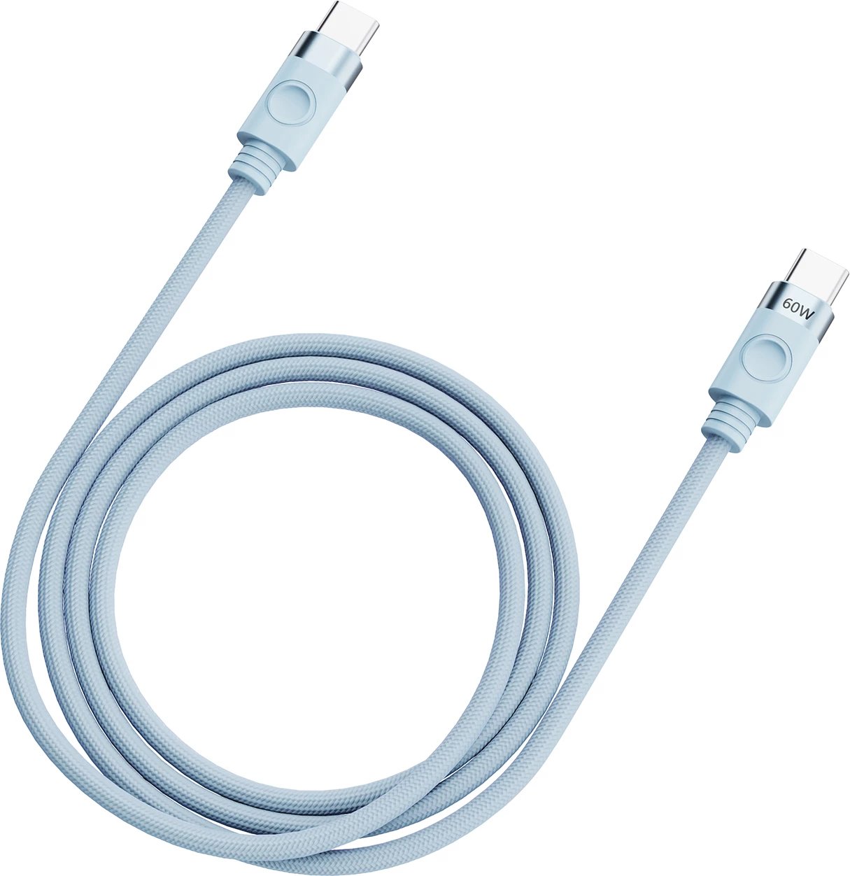 Kabllo USB-C në USB-C Orico CDX, 1m, 60W, Kaltër