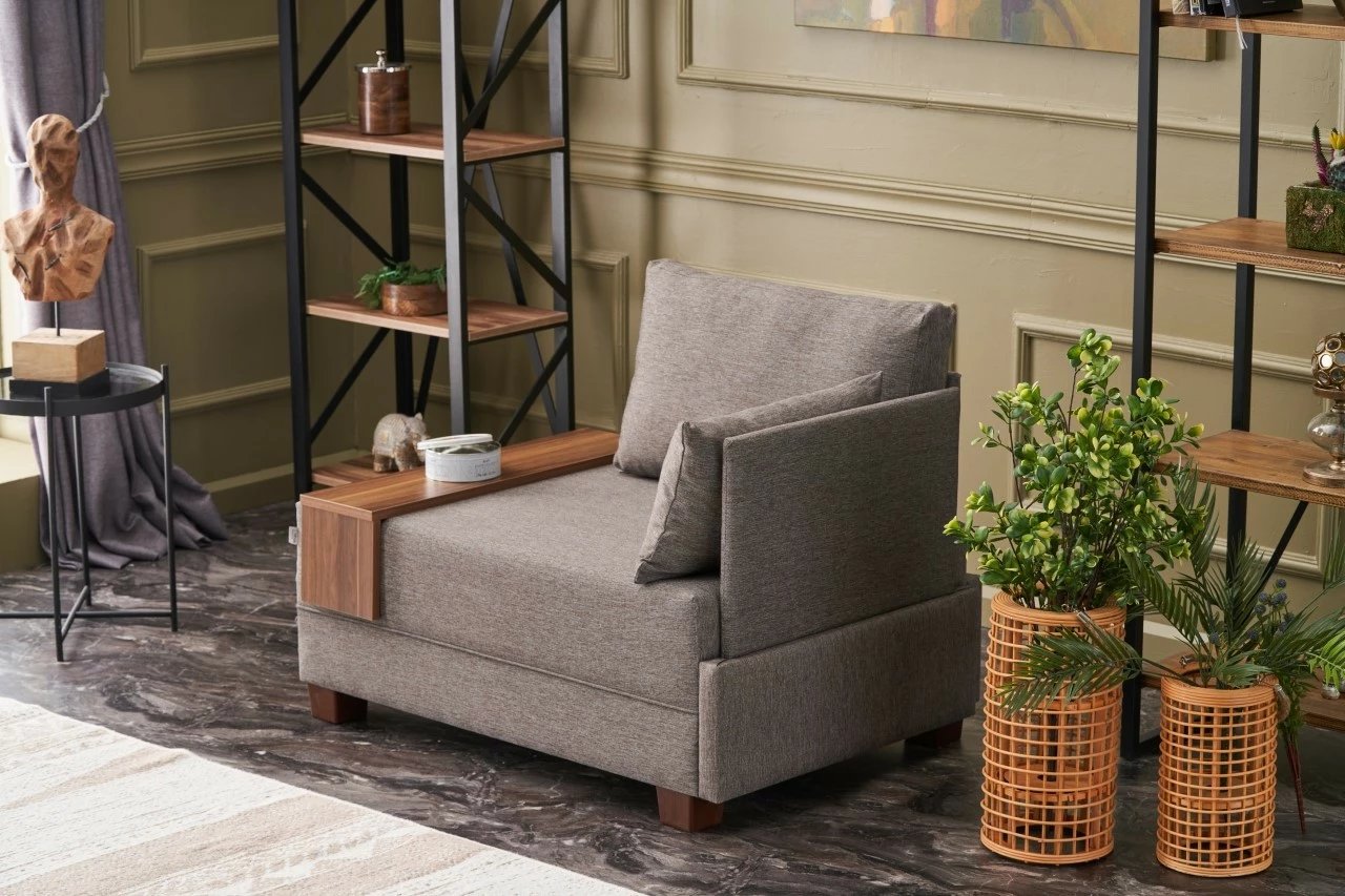 Karrige një vendëshe Fly Right, kafe