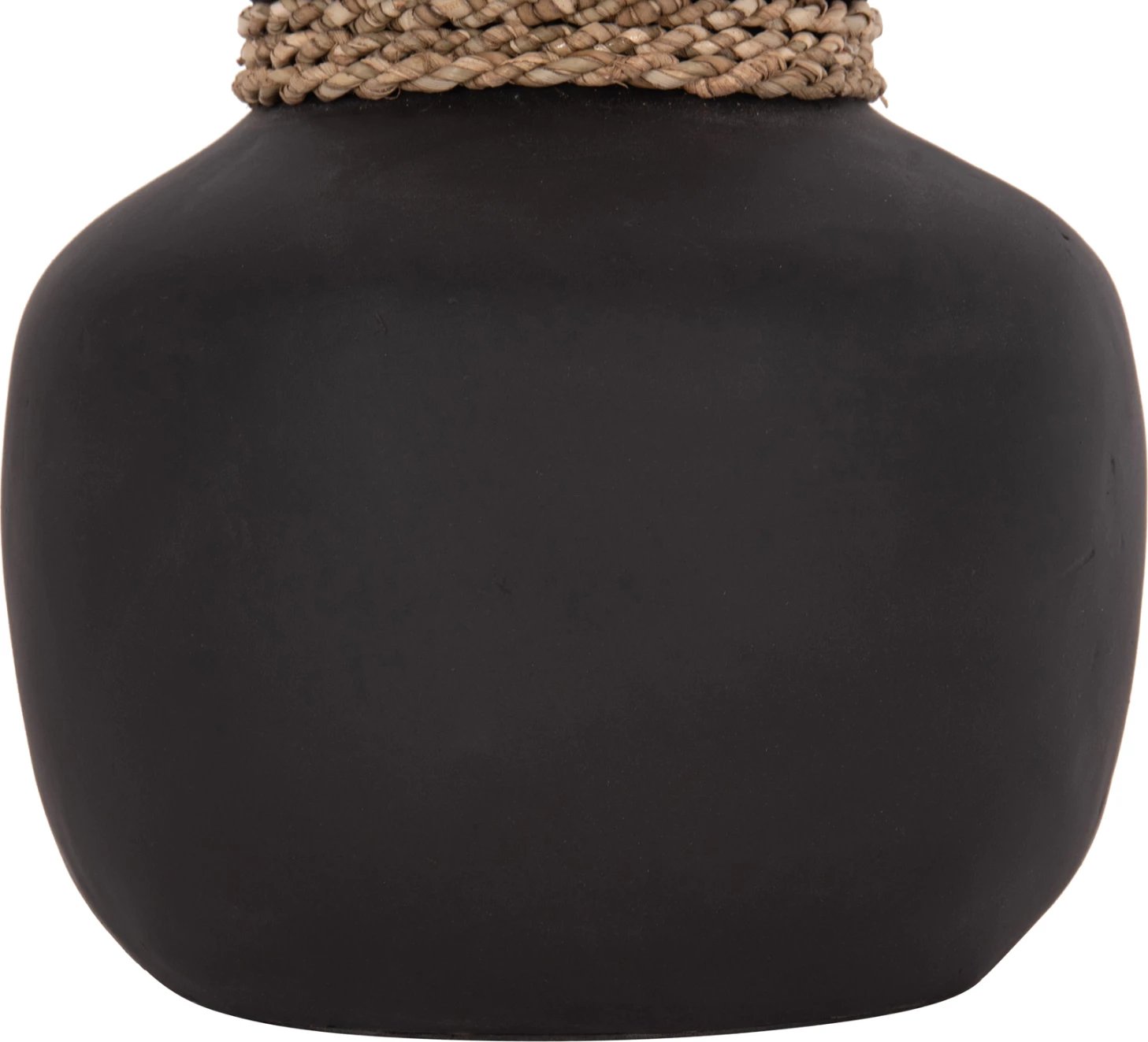 Vazo dekorative tavoline CAMMER, terrakotë, e zezë, FH4687.01S, 22x20cm Vazo dekorative tavoline CAMMER, terrakotë, e zezë, FH4687.01S, 22x20cm