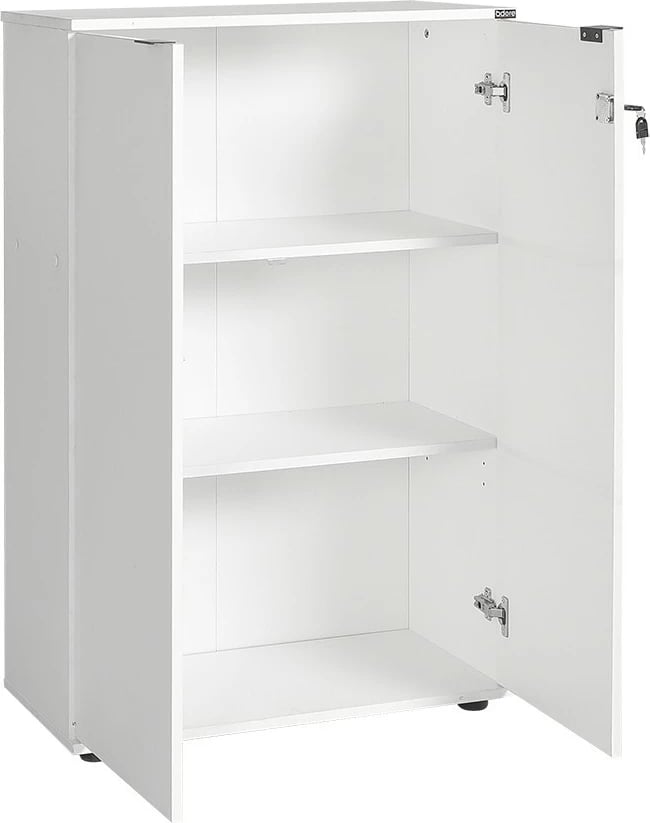 Raft librash Skye Decor, Rkt-332-Dd-1, ngjyrë e bardhë diamant