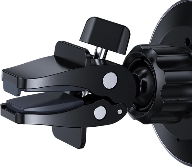 Mbajtës magnetik për veturë me karikues wireless Joyroom JR-ZS240, 15W, MagSafe, i zi