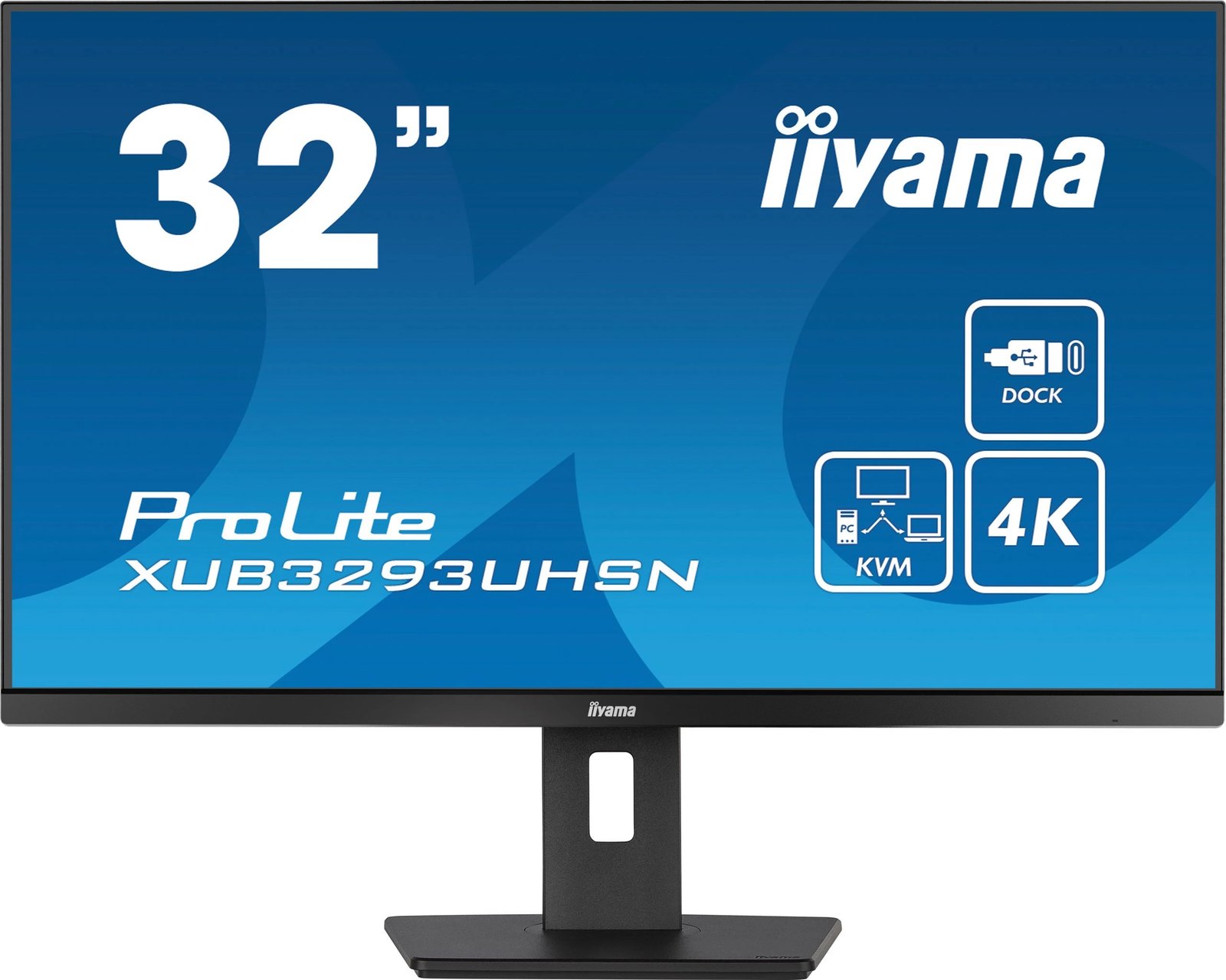 Monitor iiyama ProLite XUB3293UHSN-B5, 80 cm (31.5"), 4K Ultra HD, LCD, i zi