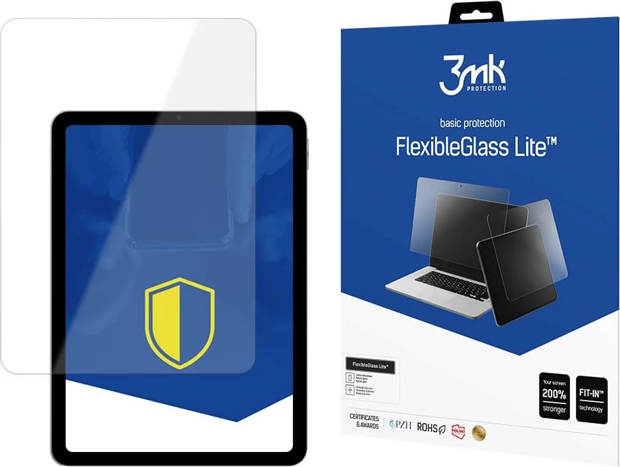 Xham mbrojtës hibrid 3mk FlexibleGlass Lite për iPad 10.9" (10th Gen)