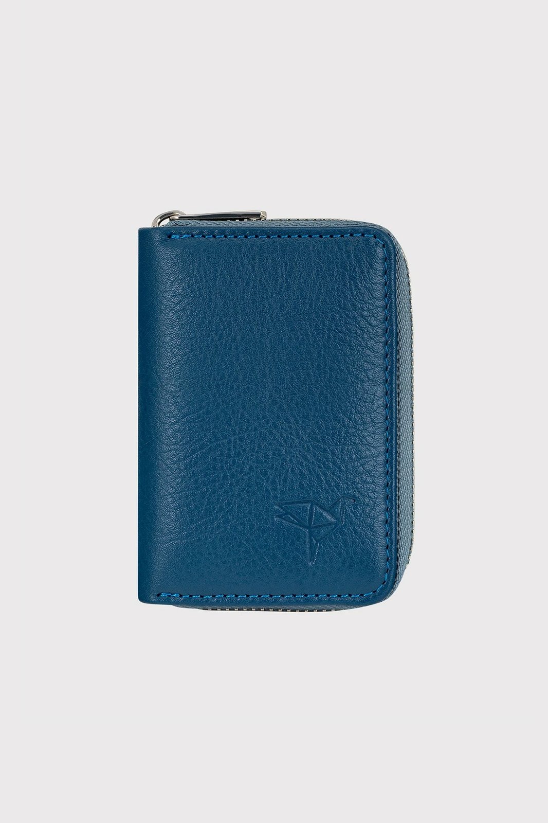 Mbajtës kartelash Zoozie Bags, Clovis, ngjyrë blu petrol