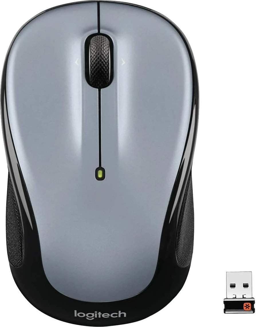 Maus Logitech M325 - Wireless, 2.4GHz, e zezë/gri