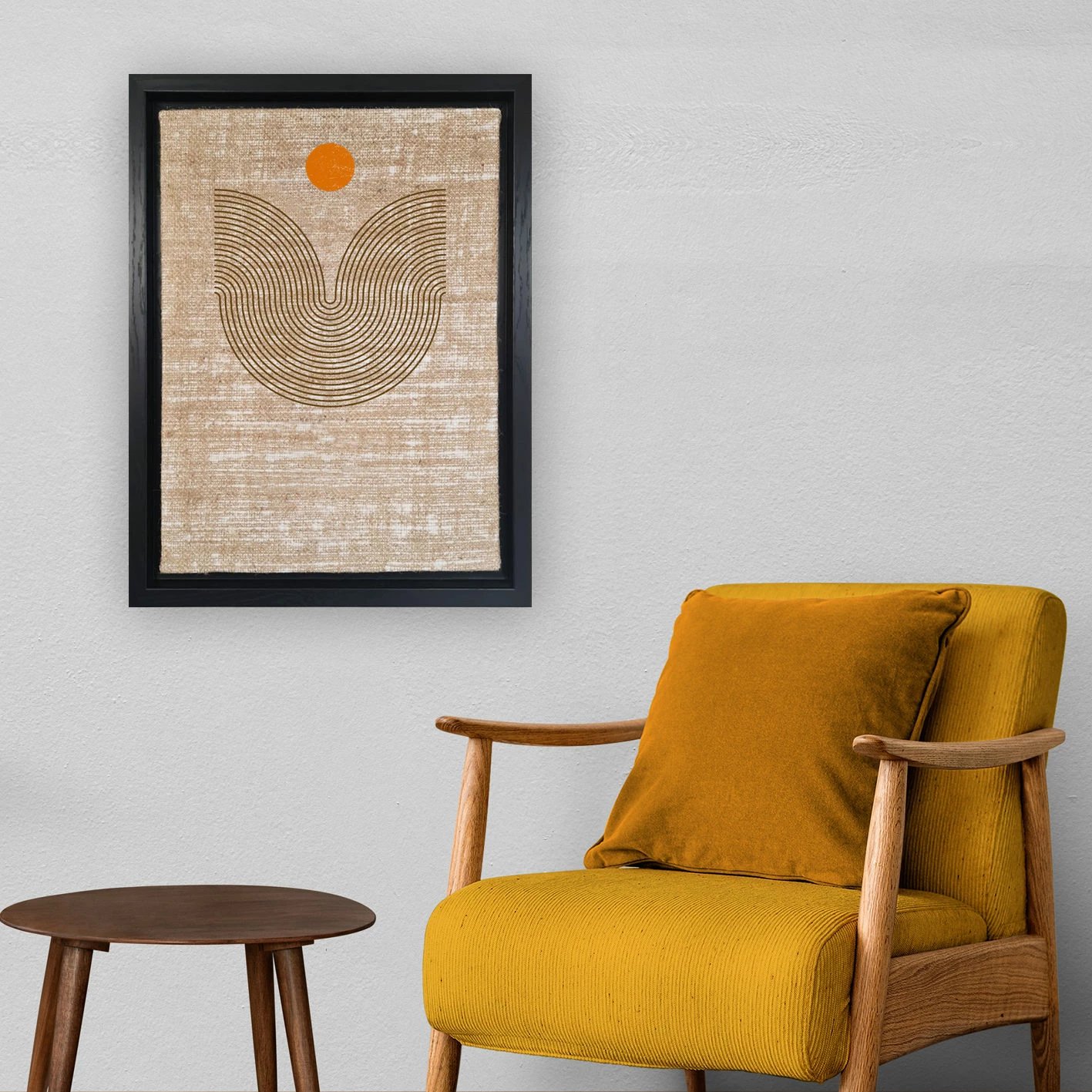 Pikturë dekorative në kanavacë, shumëngjyrëshe, Wallity, 46x66cm