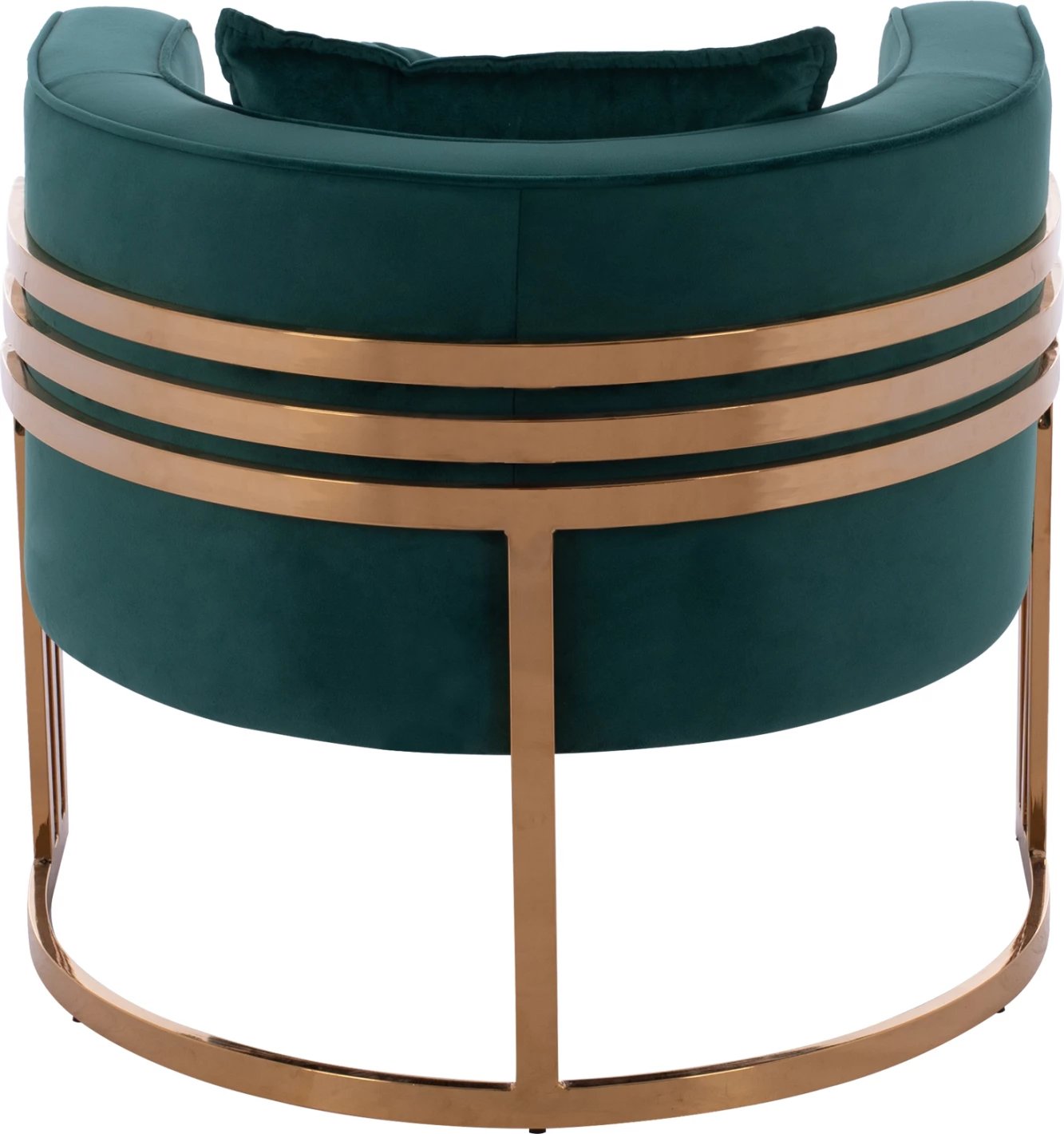 Karrige TIANA me kornizë metali të artë dhe shpinë të ulët, FH8738.03