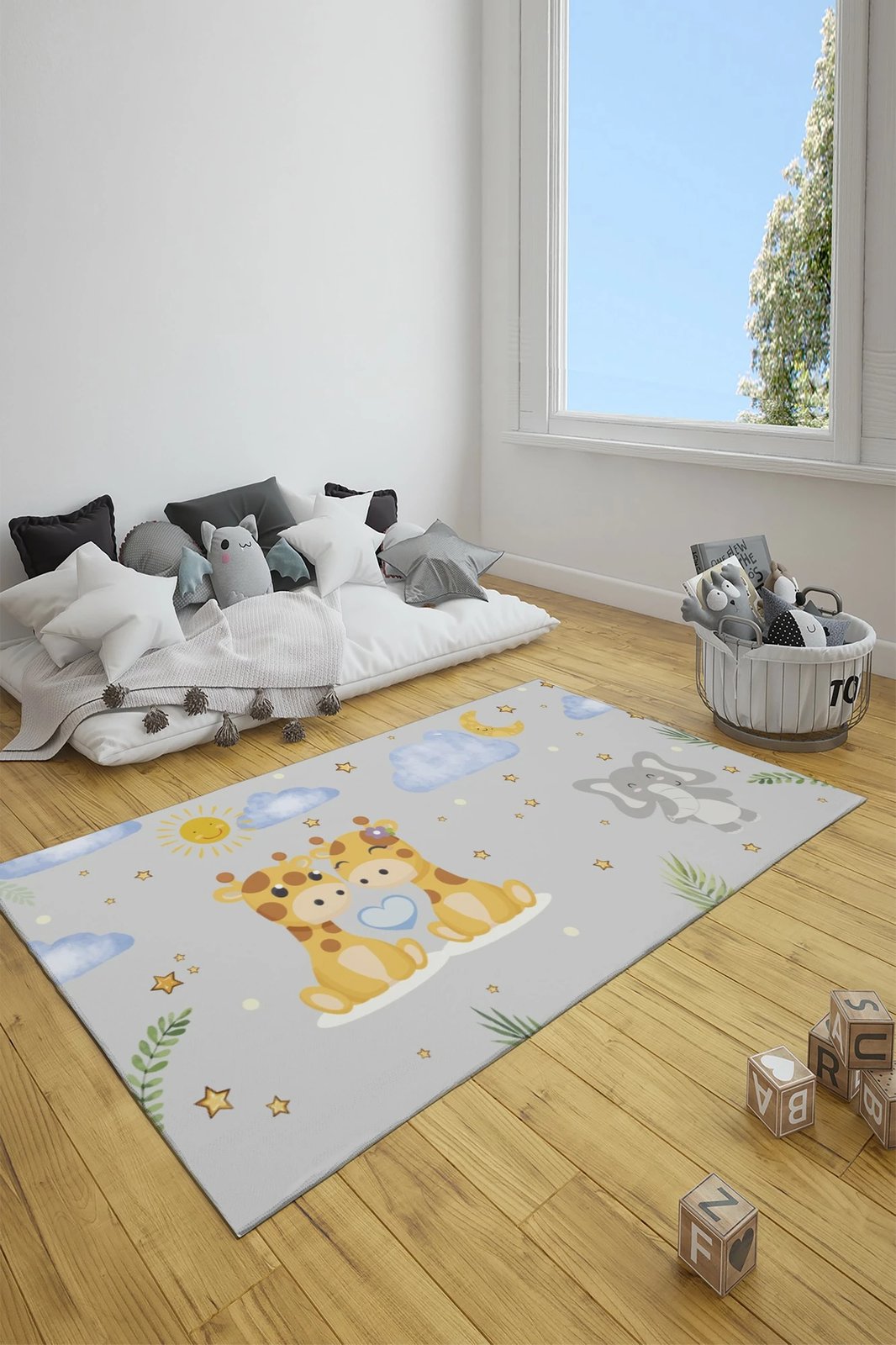 Qilim për fëmijë, shumëngjyrësh, 80x150cm, Conceptum Hypnose CT-3108