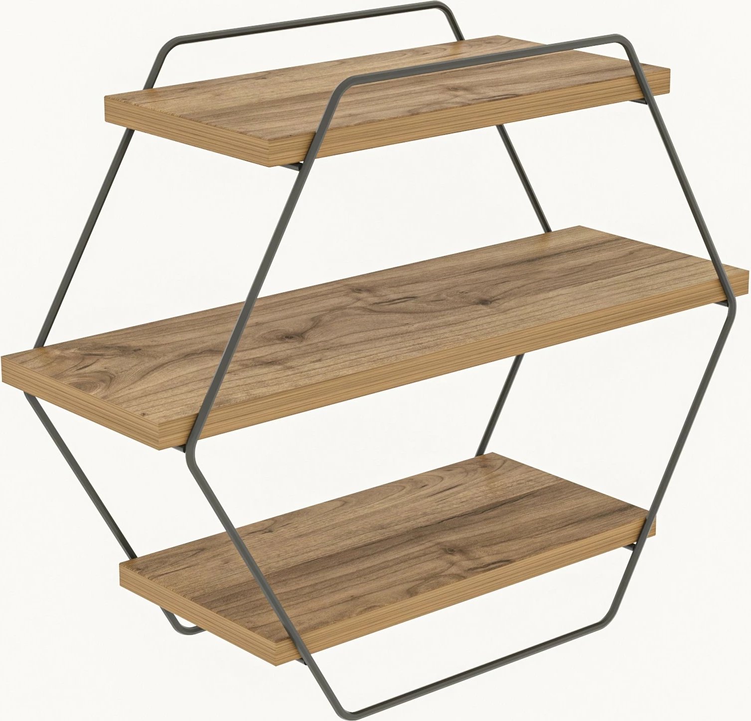 Raft muri Azra, Skye Decor, ngjyrë Atlantic Pine