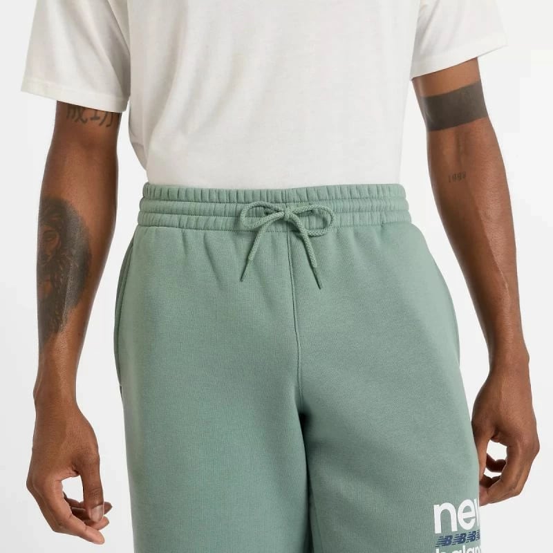 Shorce sportive për meshkuj New Balance, të gjelbra