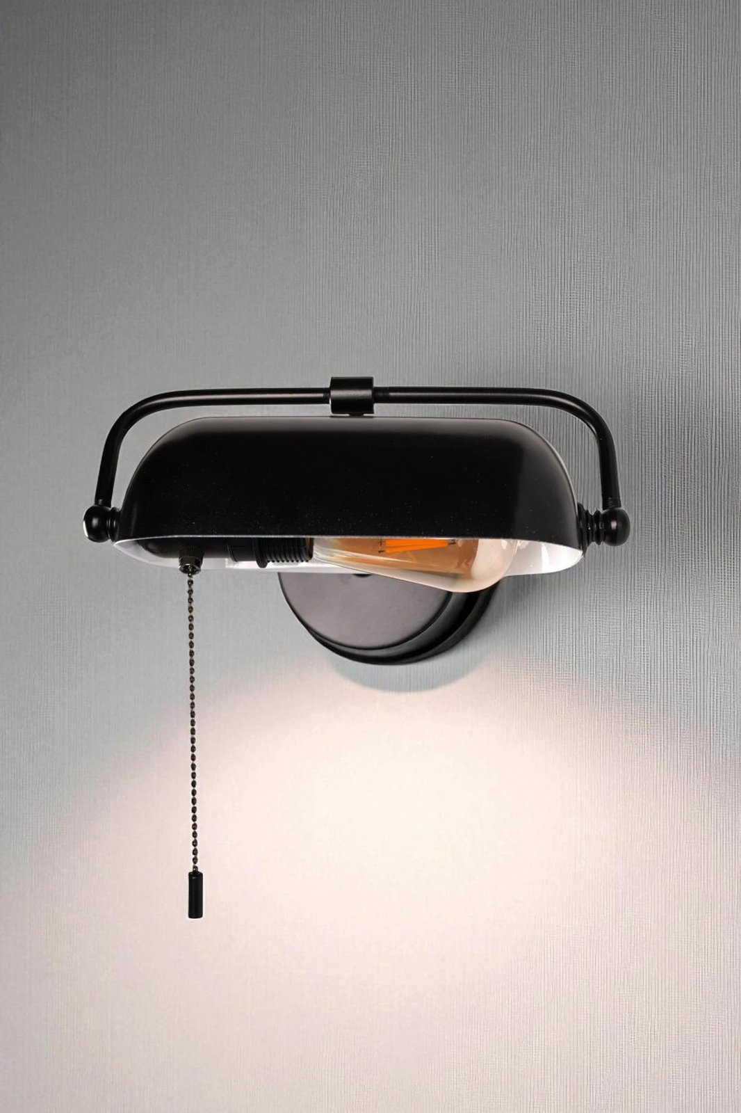 Llambë muri Opviq, 9084-1, ngjyrë e zezë