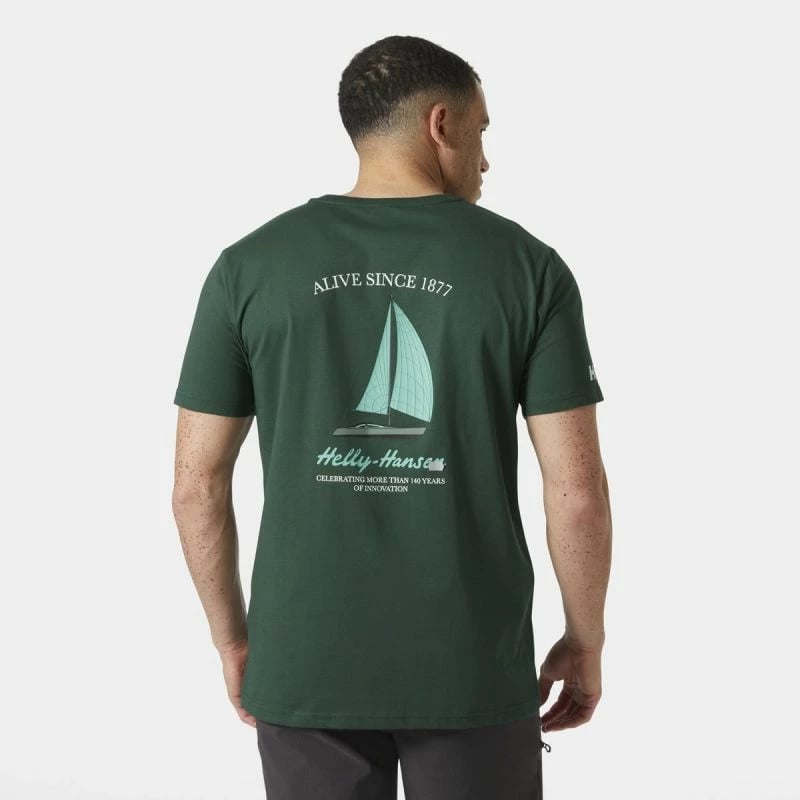 Maicë për meshkuj Helly Hansen, e gjelbër