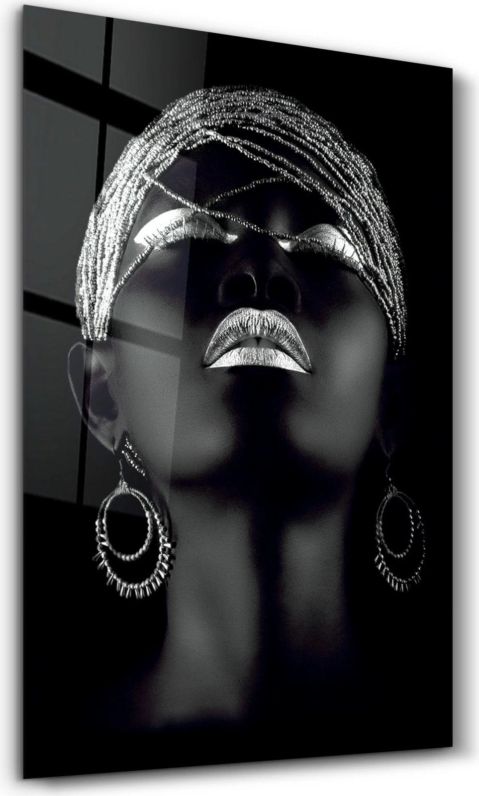 Pikturë dekorative prej xhami të temperuar, Wallity, CAM-3002, 46x72cm