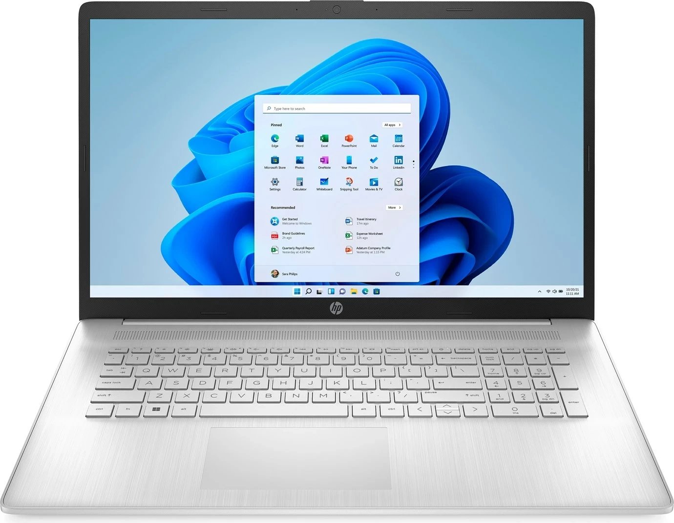 Laptop HP 17-CN2068CL, 17.3", Intel Core i5-1235U, 16 GB RAM, 512 GB SSD, Argjendtë