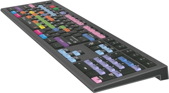 Tastierë LogicKeyboard FL Studio 20 Astra 2 UK Mac, shumëngjyrëshe