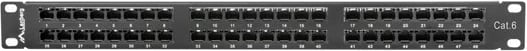Patch panel Lanberg PPU6-1048-B, 48 porta, 1U, CAT 6, i zi
