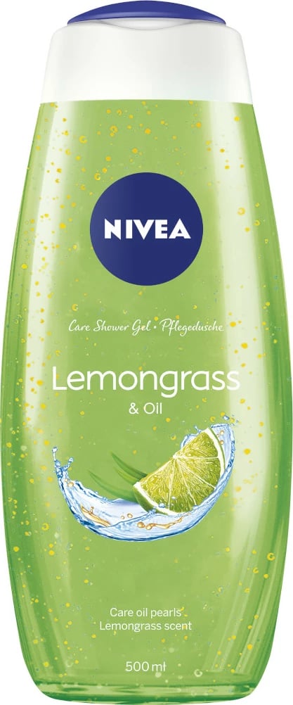 Xhel dushi për femra Nivea Lemongrass & Oil Care 500ml