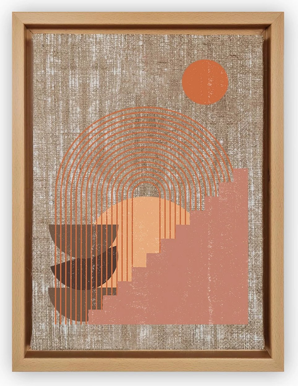 Pikturë dekorative në kanavacë, shumëngjyrëshe, Wallity, LNJ318595949626 - 6696, 66x96cm