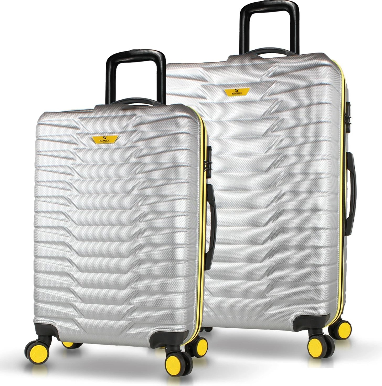 Set valixhesh (2 copë), ngjyrë gri, Zoozie Bags, 5776