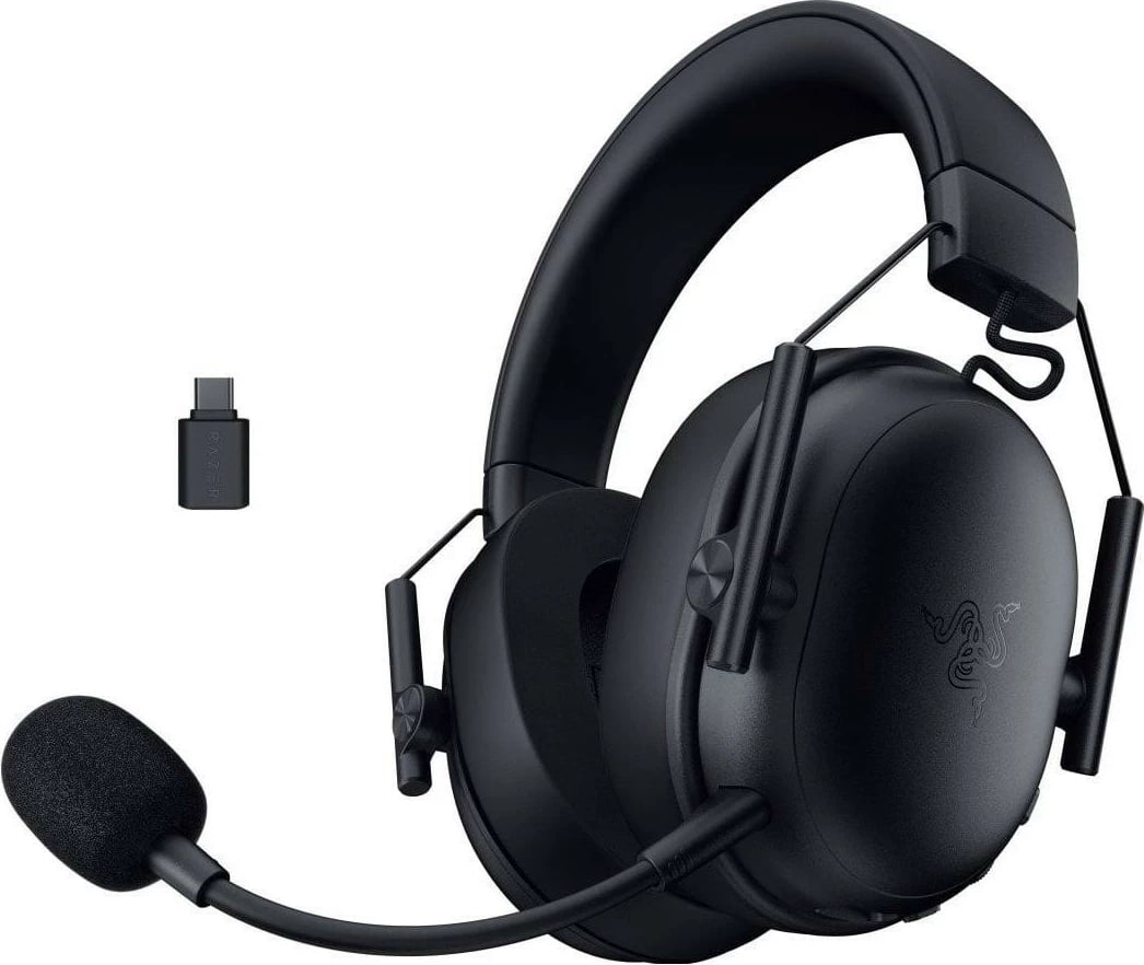 Kufje Razer BlackShark V3 X Hyperspeed, wireless/wired, mikrofon, të zeza