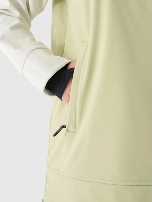 Jakne snowboardi për femra 4f, e zezë