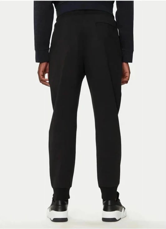 Pantallona sportive për meshkuj Armani Exchange, të zeza