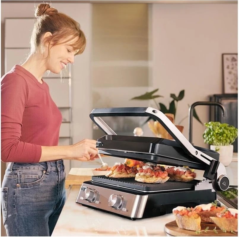 Grill kontakt Braun Multigrill 7 CG7020, 2000W, i zi/inox