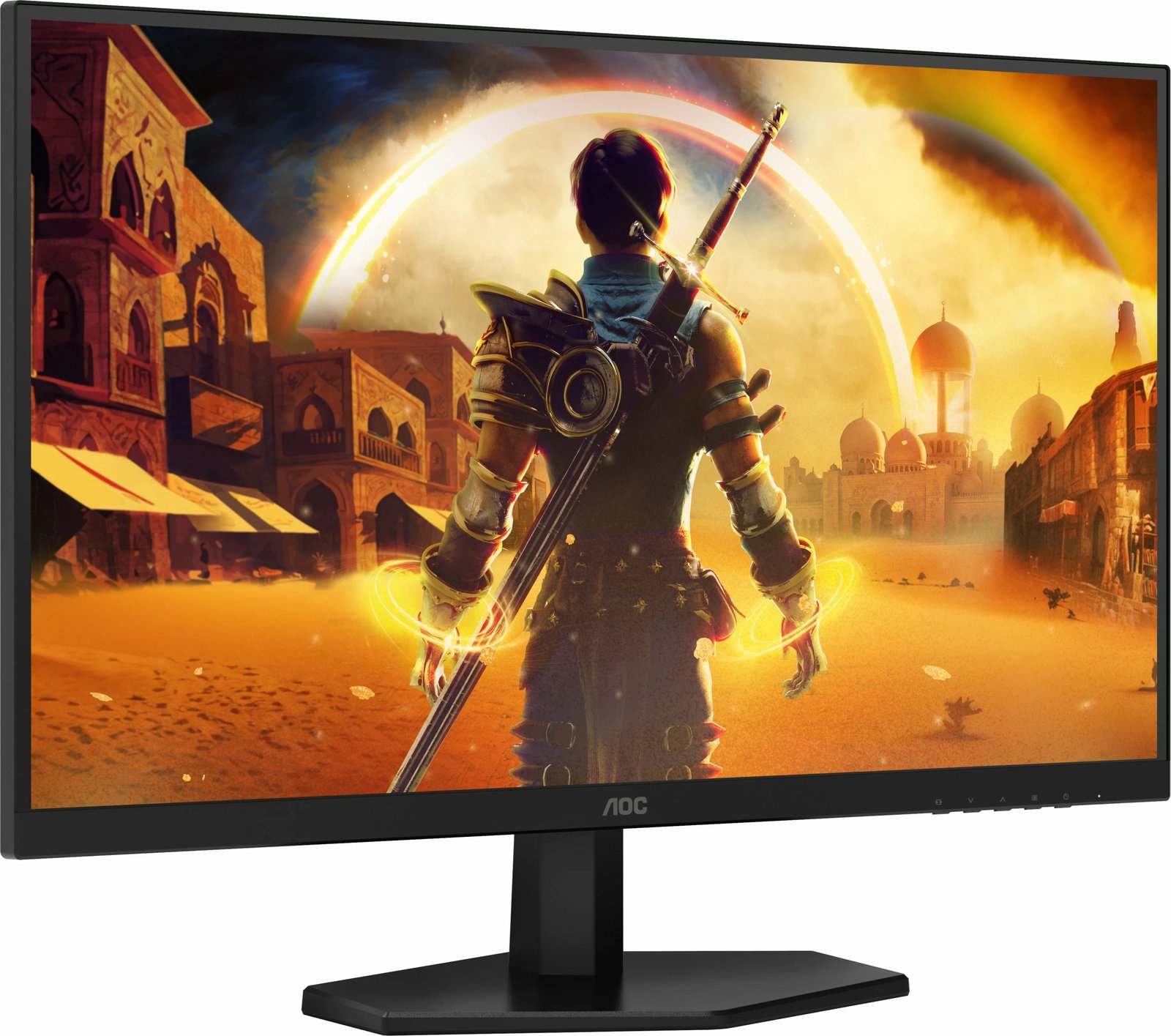 Monitor gaming AOC Q27G42XNE 27 inç, QHD, 180Hz, Adaptive Sync, e zezë