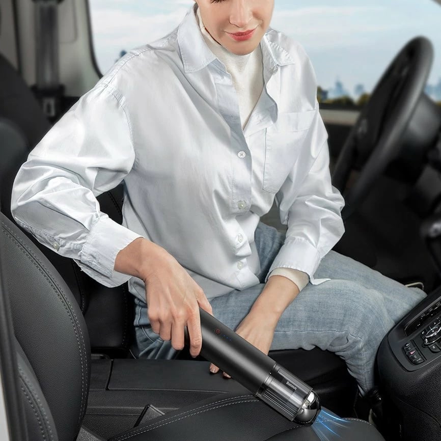 Fshesë me korrent pa kabllo Baseus A3, 135 W, 15000 Pa, USB-C, e zezë Fshesë me korrent pa kabllo Baseus A3, 135 W, 15000 Pa, USB-C, e zezë