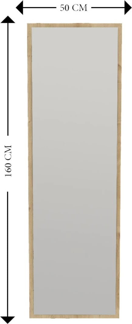 Pasqyrë qëndrore, ngjyrë natyrale, Tessa, Hanah Home