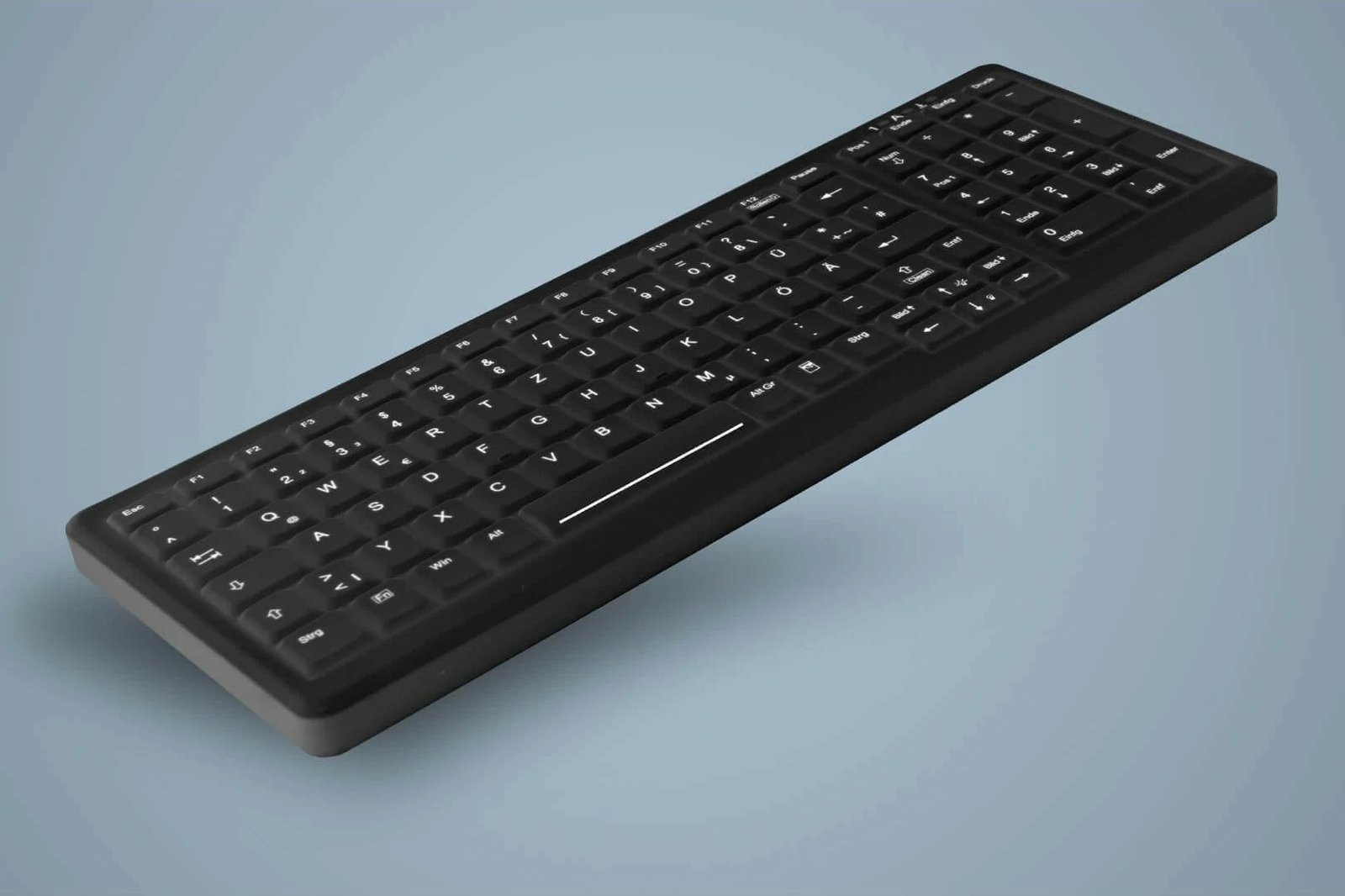 Tastierë Cherry Active Key AK-C7000, Wired, USB, QWERTZ, Ngjyrë e zezë