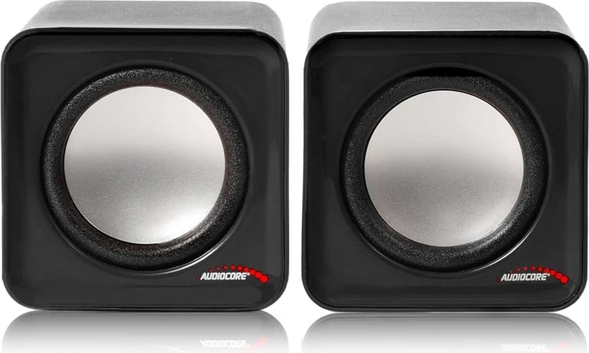 Kufje Audiocore AC870 B, 2-way 3 W, e zezë, e hirtë