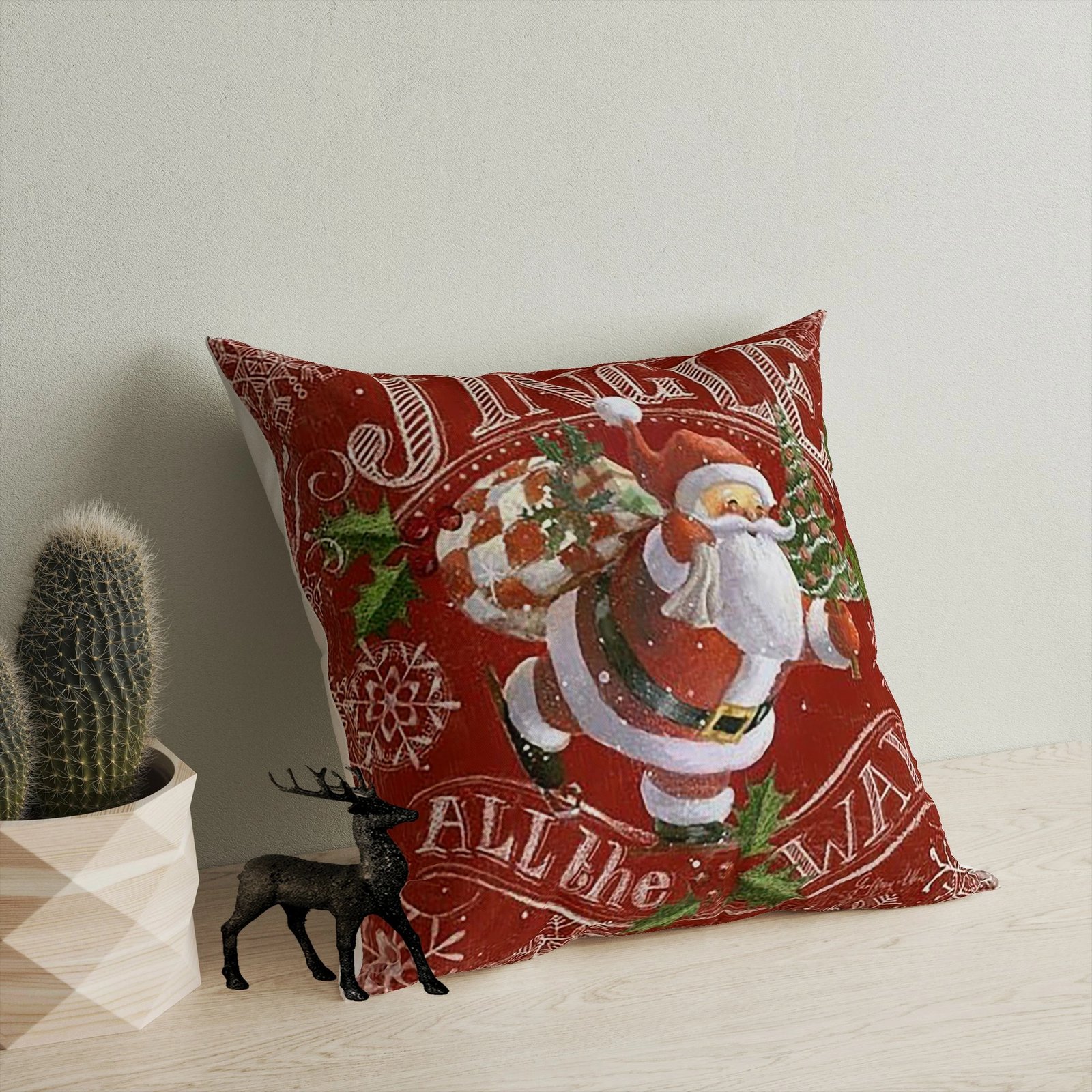 Jastëk dekorativ Aberto Design, YY202355, shumëngjyrësh, 43x43cm