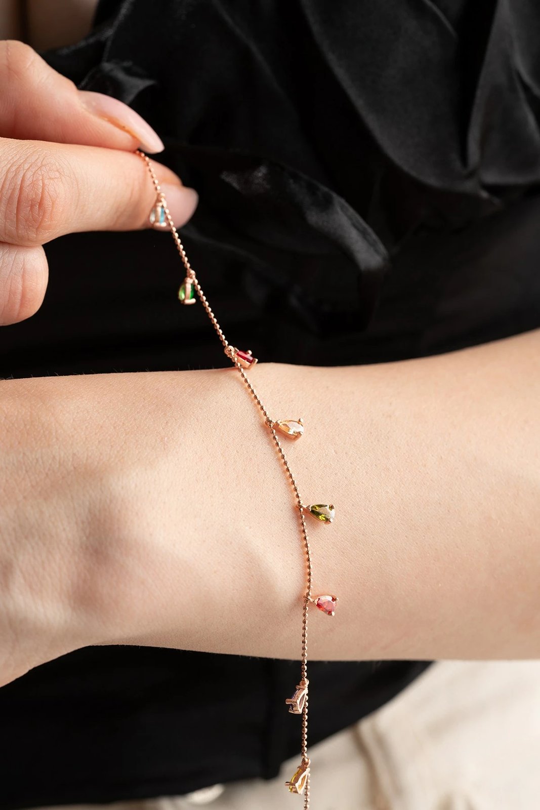 Byzylyk argjendi, ngjyrë rozë ari, Jumeon, NRZ1052