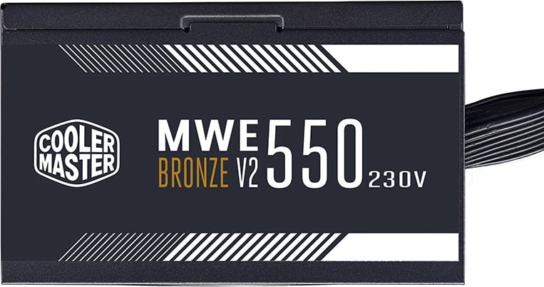 Kasë furnizimi Cooler Master MWE BRONZE V2 550W, 230V, e zezë