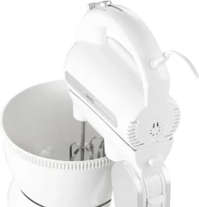 Mikser me tas, Adler CR 4213, 3L, 5 shpejtësi, Turbo, 300W (max 600W), i bardhë