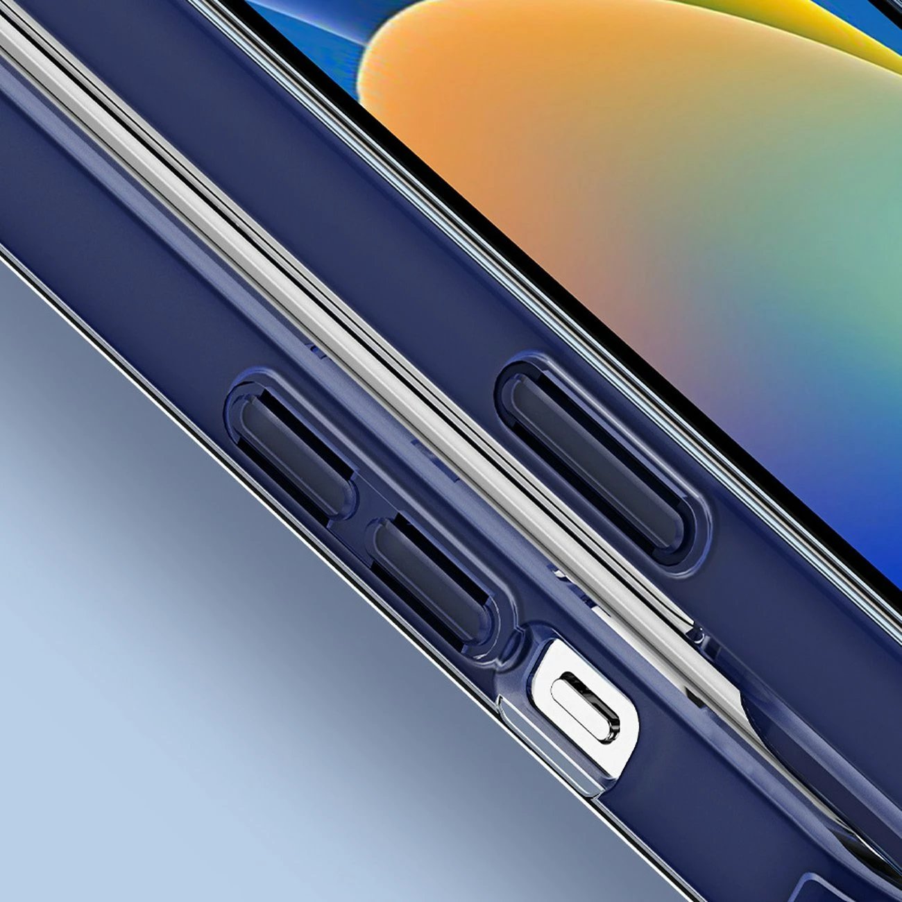 Mbështjellës Dux Ducis Clin2 për iPhone 14 Plus, MagSafe, Kaltër